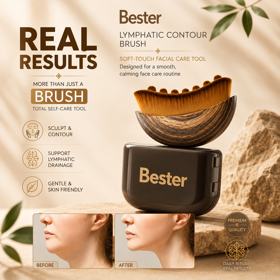 Lymphatic Face Brush - Bristle Detail