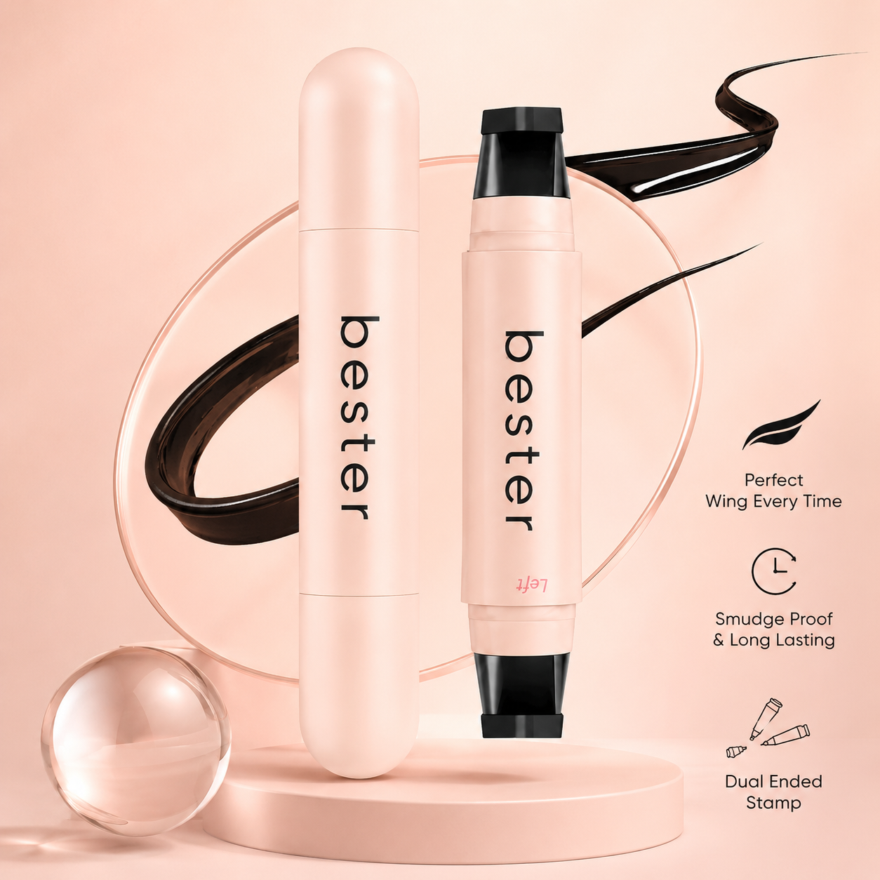 Dual Wing Eyeliner Stamp