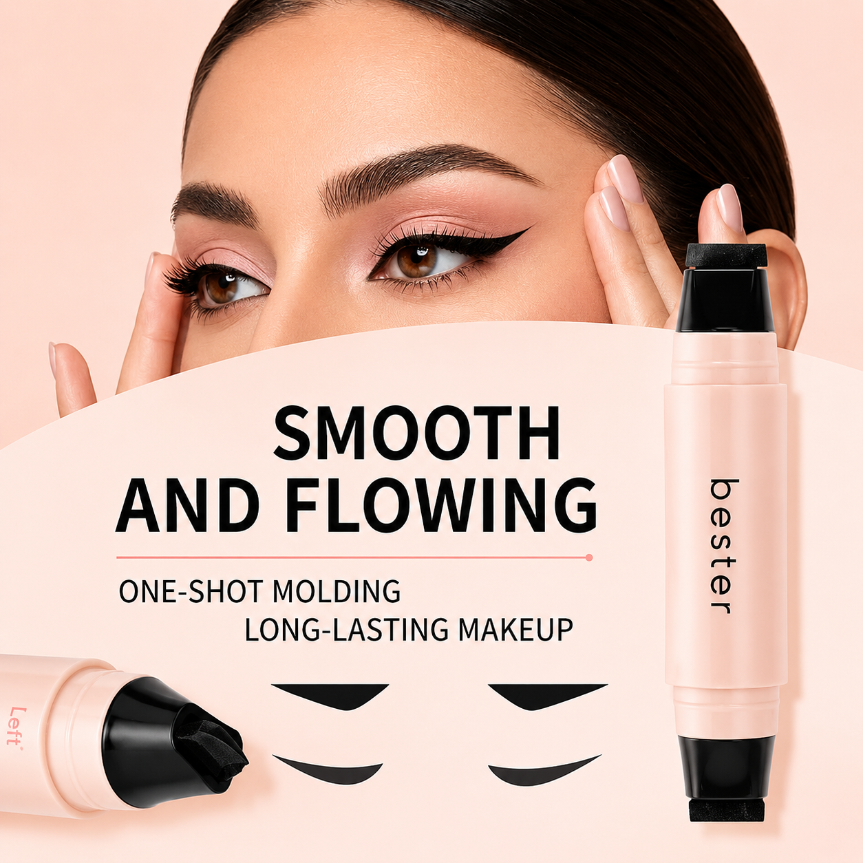 Dual Wing Eyeliner Stamp