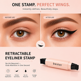 Dual Wing Eyeliner Stamp