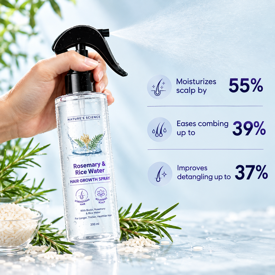 Rosemary Rice Water Hair Spray